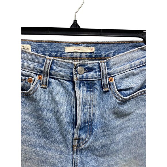 Levi’s Premium Denim Wedgie Jeans Blue Size 26 - Picture 12 of 16